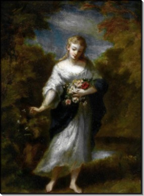 Мадам Диаз в образе Флоры - Диас де ла Пенья, Нарсис