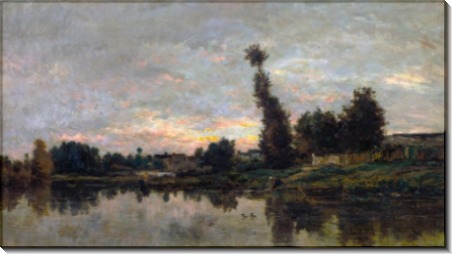 Закат над Уазой - Добиньи, Шарль-Франсуа 