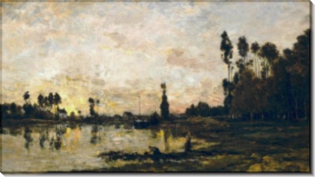 Закат над Уазой - Добиньи, Шарль-Франсуа 