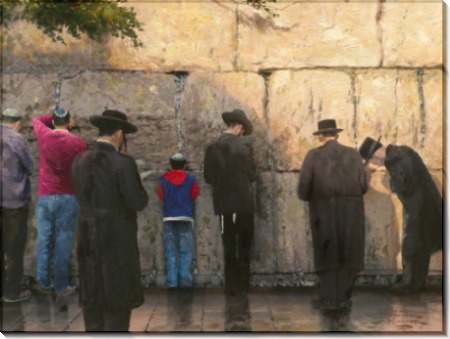 Стена плача, Иерусалим - Кинкейд, Томас