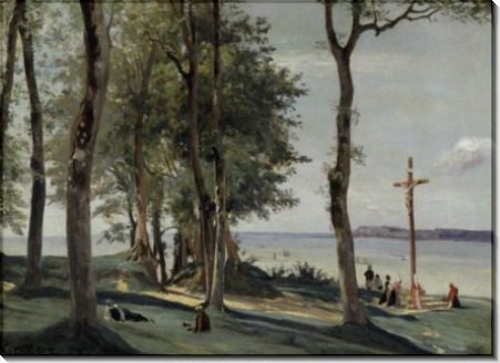 Распятие в Онфлёре - Коро, Жан-Батист Камиль