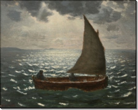 Рыбацкая лодка - Милле, Жан-Франсуа 
