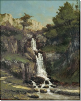 Водопад - Курбе, Гюстав