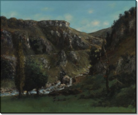 Долина реки Лу - Курбе, Гюстав