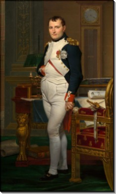 Император Наполеон в своём кабинете в Тюильри - Давид, Жак-Луи