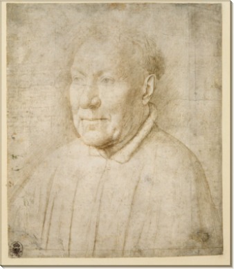 Набросок к портрету кардинала Никколо Альбергати - Эйк, Ян ван