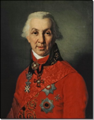 Портрет Г. Р. Державина 1795 -  Боровиковский, Владимир Лукич