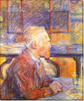 Портрет Винсента Ван Гога. 1887 - Тулуз-Лотрек, Анри де