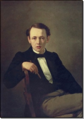 Перов. Автопортрет.1851 - Перов, Василий Григорьевич