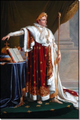 Наполеон I в коронационной одежде - Жироде-Триозон, Анн-Луи