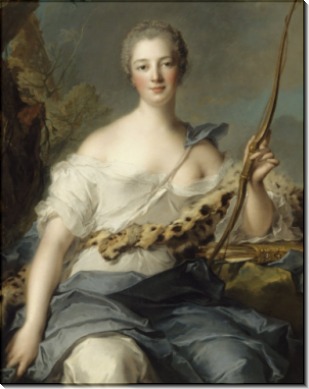 Маркиза де Помпадур. 1746 - Натье, Жан-Марк