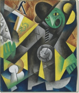 Зеленый мужчина. 1921–23 - Челищев, Павел