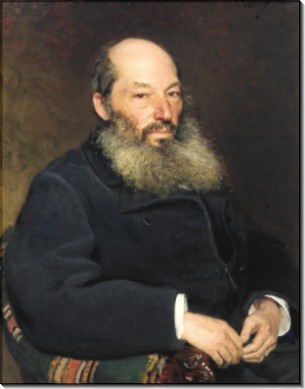 Афанасий Фет. 1882 год - Репин, Илья Ефимович