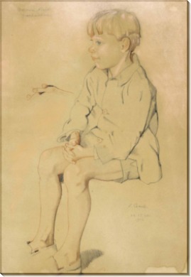 Бернар Ниве; и Женский портрет , 1937 - Сомов, Константин Андреевич