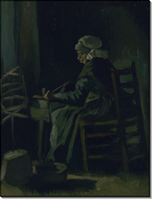 Мотающая пряжу (Woman Winding Yarn), 1885 - Гог, Винсент ван
