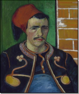 Зуав. Поясной портрет (The Zouave), 1888 - Гог, Винсент ван