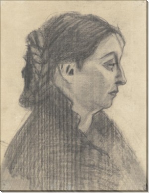 Портрет женщины (Head of a Woman), 1882 - Гог, Винсент ван