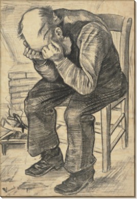 Скорбящий старик («У ворот вечности») (Worn Out (At Eternity's Gate)), 1882 - Гог, Винсент ван