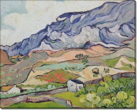 У Альпий возле Сен-Реми (Les Alpilles at Saint-Remy), 1890 - Гог, Винсент ван