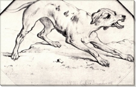 Пес (Dog), 1862 - Гог, Винсент ван