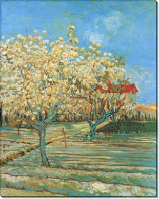 Фруктовый сад в цвету (Orchard in Blossom), 1888 02 - Гог, Винсент ван