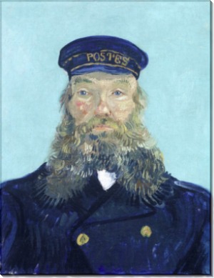 Портрет почтальона Жозефа Рулена (Portrait of the Postman Joseph Roulin), 1888 - Гог, Винсент ван