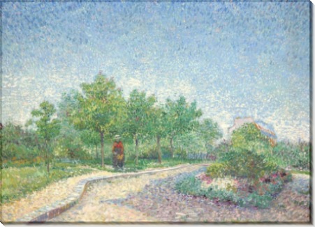 Площадь Сен-Пьер в Париже (Square Saint-Pierre), Paris, 1887 - Гог, Винсент ван