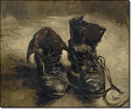 Пара ботинок (A Pair of Shoes), 1886 - Гог, Винсент ван