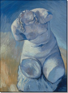Женский торс. Статуэтка (Plaster-Torso (female)), 1887 - Гог, Винсент ван