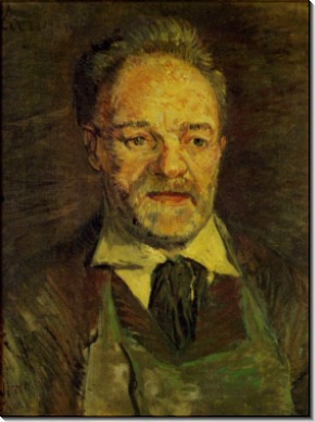 Портрет Пьера Танги (Portrait of Pere Tanguy), 1886-87 - Гог, Винсент ван