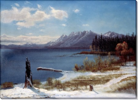 Озеро Тахо в зимнюю пору - Бирштадт, Альберт