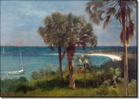 Пейзаж на Багамах - Бирштадт, Альберт