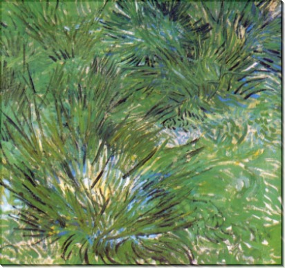 Пучки травы (Clumps of Grass), 1889 - Гог, Винсент ван