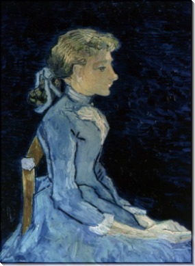 Портрет Аделины Раву (Portrait of Adeline Ravoux), 1890 - Гог, Винсент ван