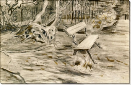 Скамейка (The Bench), 1882 - Гог, Винсент ван