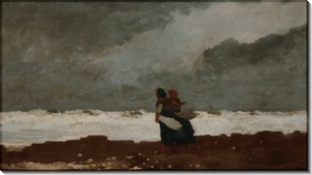 Две женщины на берегу моря - Хомер, Уинслоу