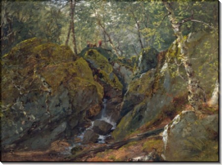 Водопад в горах Катскил - Кенсетт, Джон Фредерик