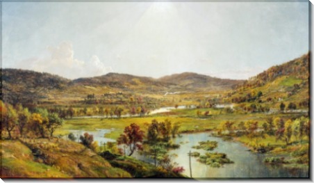 Сиднейская равнина со слиянием рек Саскуэханны и Унадильи - Кропси, Джаспер Фрэнсис