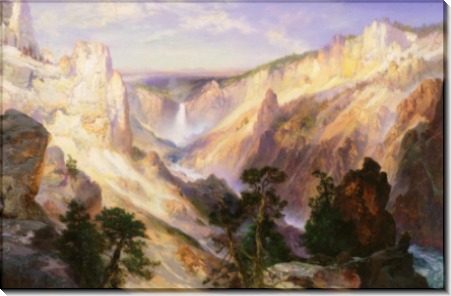 Большой каньон в Йеллоустоне, Вайоминг - Моран, Томас