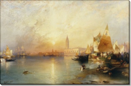 Закат в Венеции - Моран, Томас