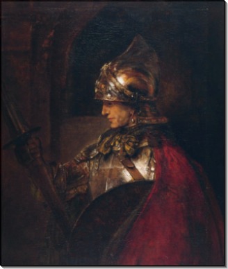 Рыцарь с копьем - Рембрандт, Харменс ван Рейн