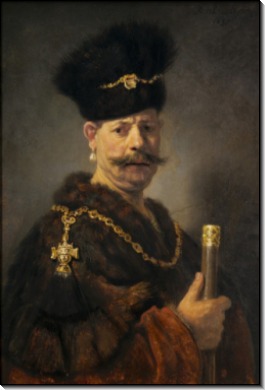 Портрет польского дворянина - Рембрандт, Харменс ван Рейн