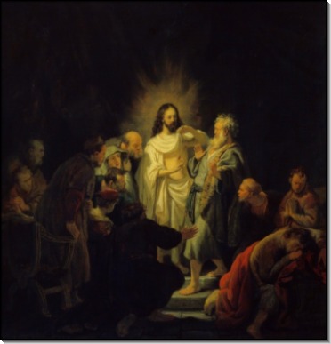 Неверие святого Фомы - Рембрандт, Харменс ван Рейн