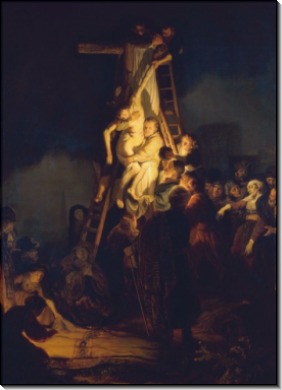 Снятие с креста - Рембрандт, Харменс ван Рейн
