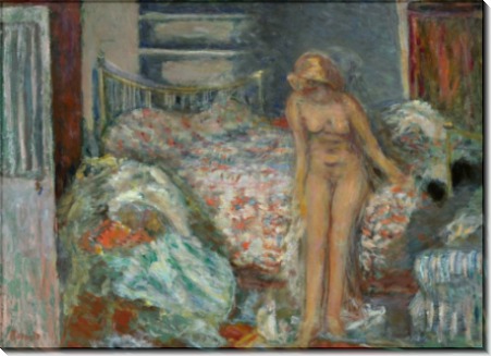 Обнаженная женщина, встающая с постели - Боннар, Пьер