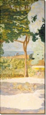 Триптих Средиземноморье - Дети в тени дерева - Боннар, Пьер