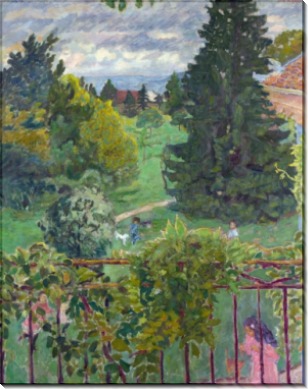 Вид с балкона - Боннар, Пьер