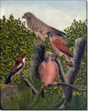 Четыре птицы на ветке - Бошан, Андре