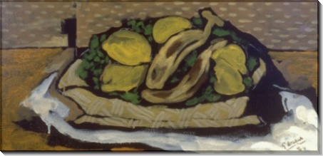 Натюрморт с бананами и лимонами - Брак, Жорж 