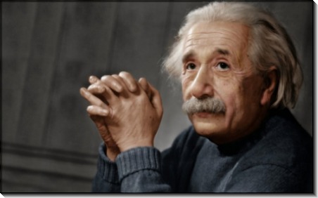 Эйнштейн. Цветное фото